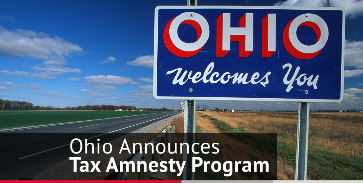 Ohio Announces Tax Amnesty Program Tidwell Group