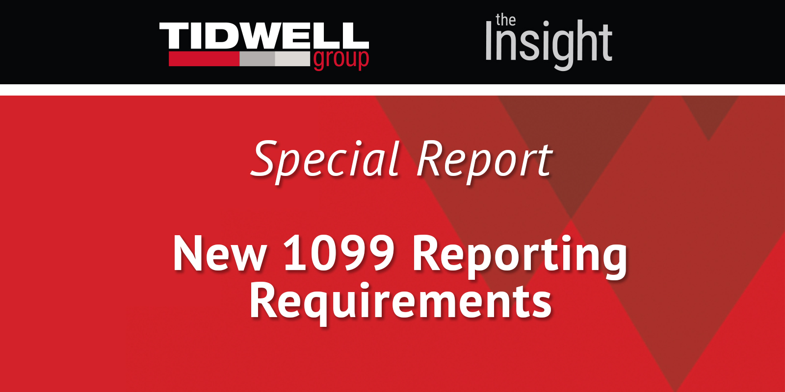 New 1099 Reporting Requirements